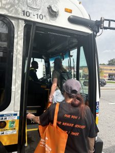 Raylen + U4J Boarding Bus Ride Along